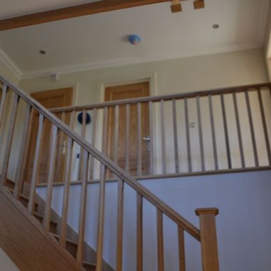 balusters, stairs, wood
